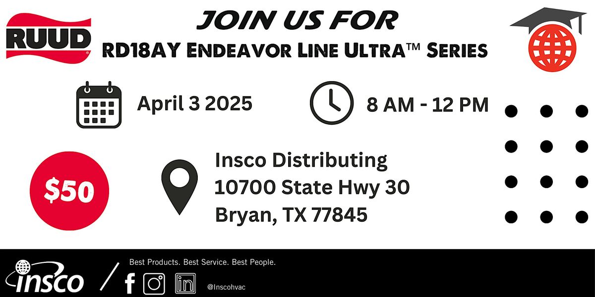 RD18AY Endeavor\u00ae Line Ultra\u2122 Series Side-Discharge Universal Heat Pump