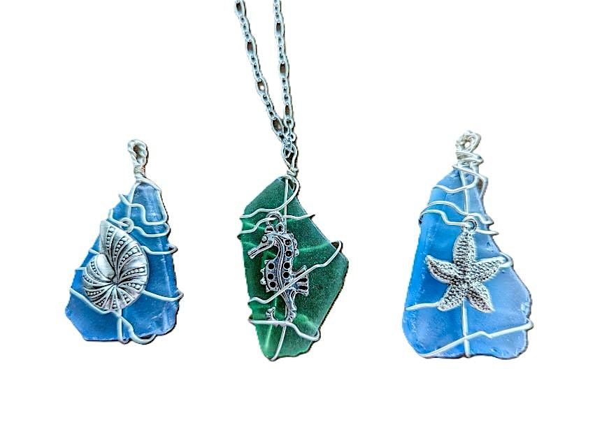 Seaglass & Shell Pendants Workshop