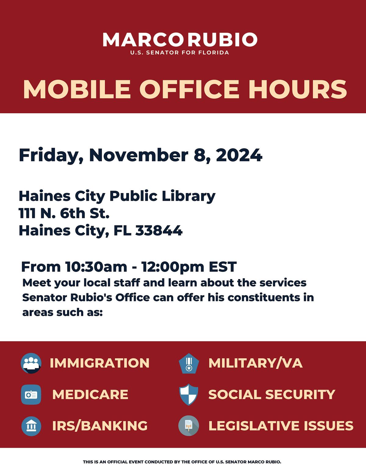 Polk County - Mobile Office Hours