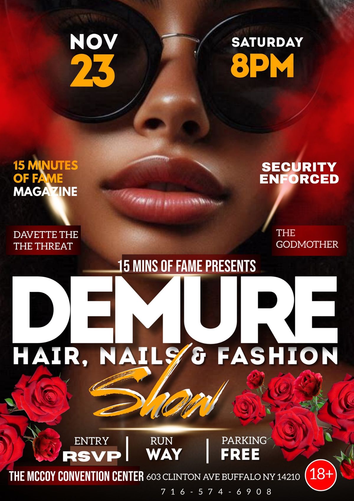 DEMURE HAIR NAILS & FASHION 