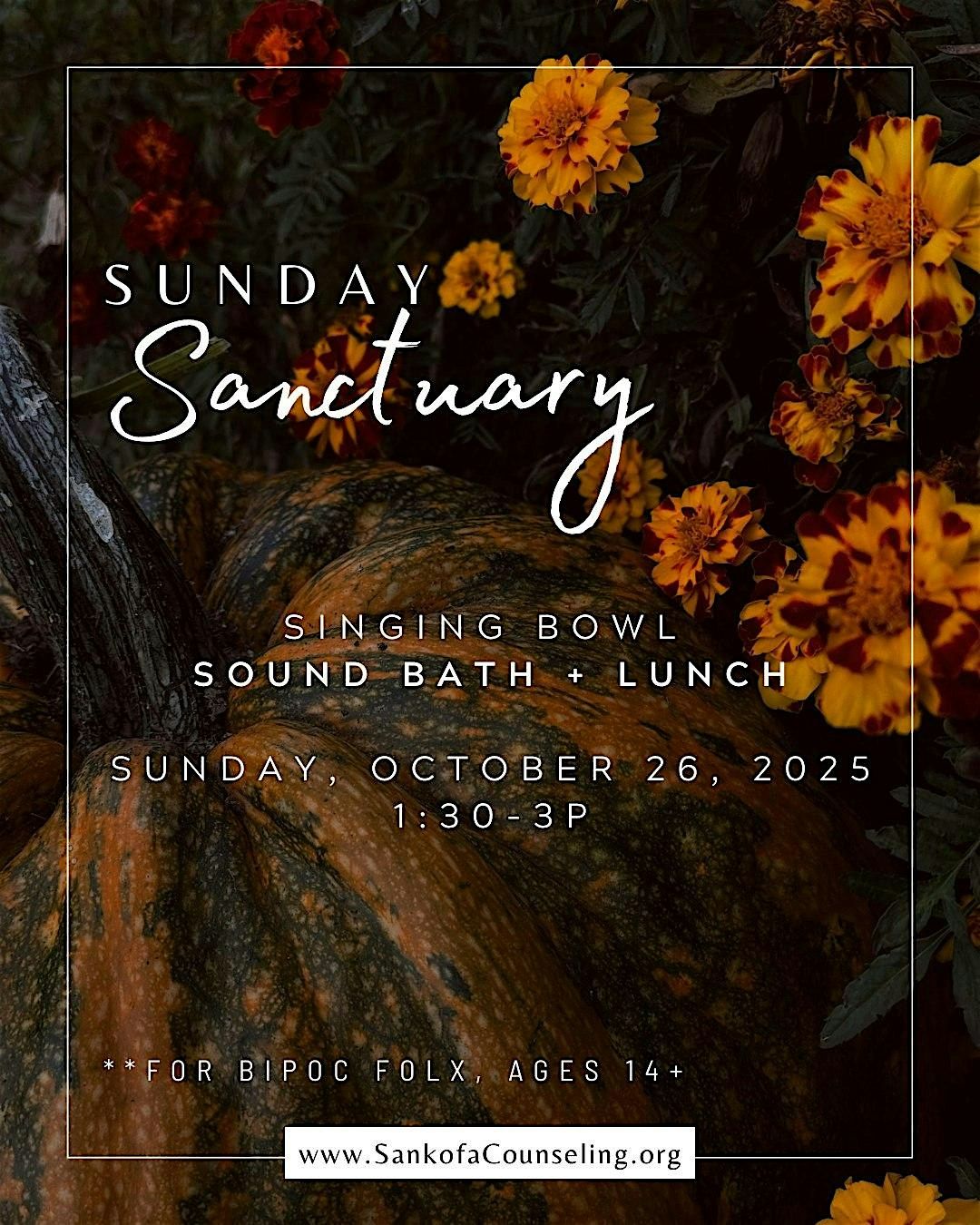 Sunday Sanctuary: Singing Bowl Sound Bath