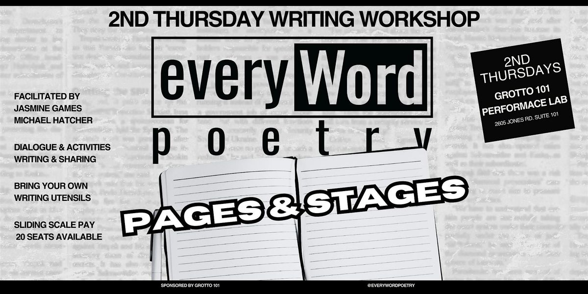 Pages and Stages Writing Workshop