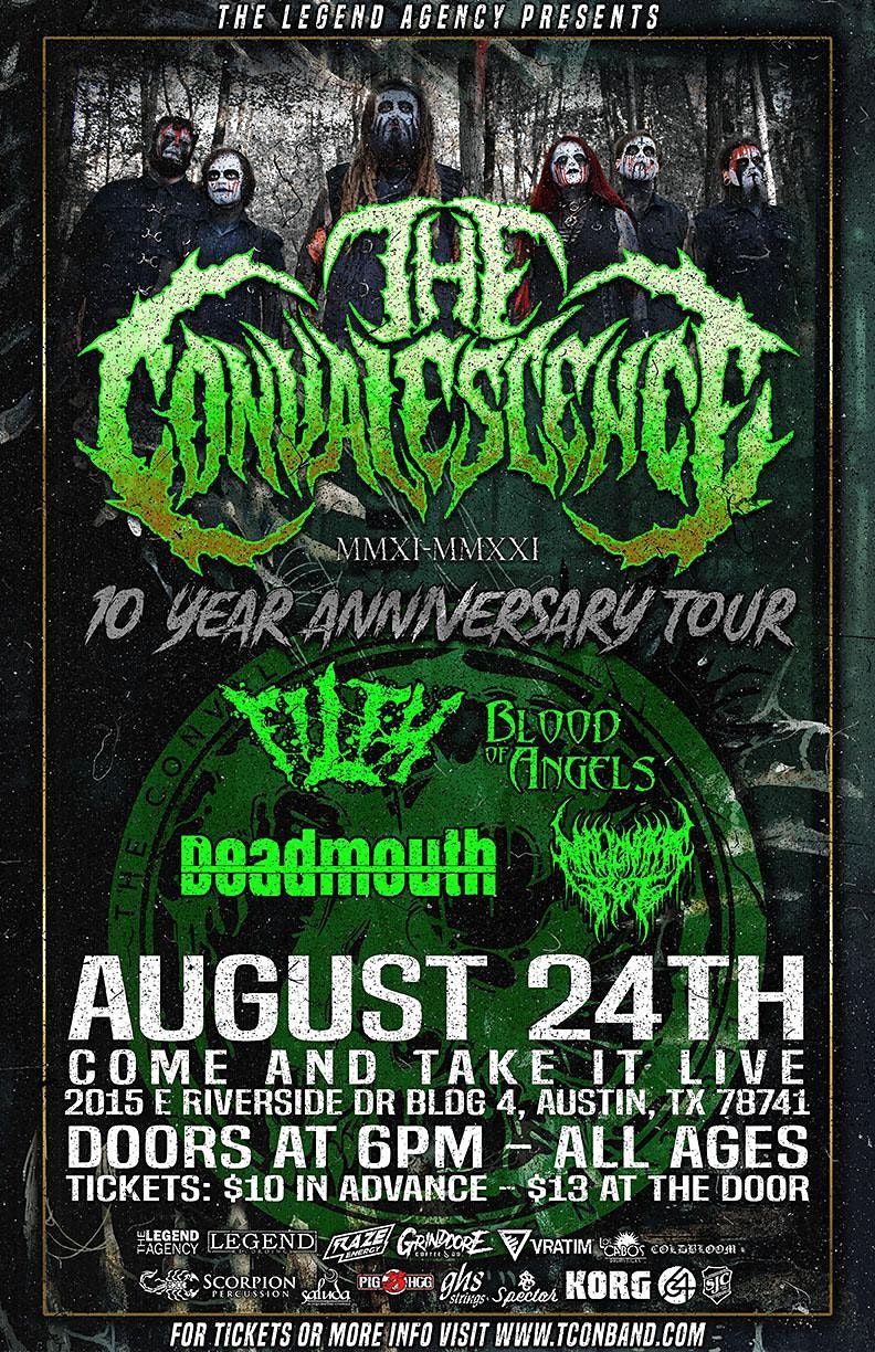 THE CONVALESCENCE: '10-Year Anniversary Tour'