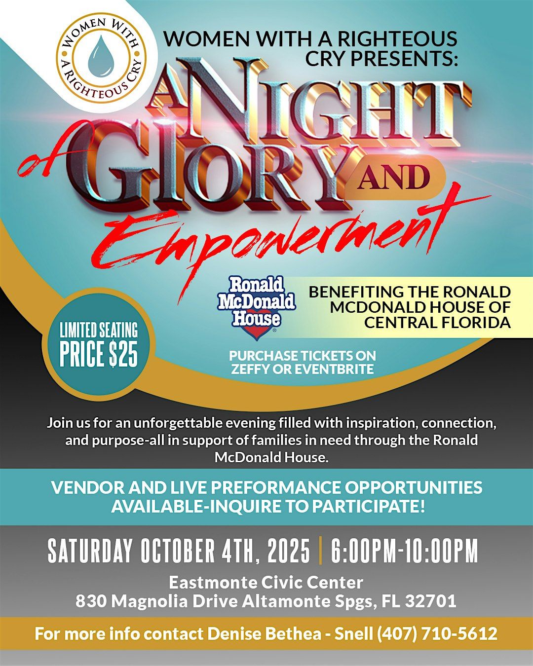 A Night of Glory & Empowerment