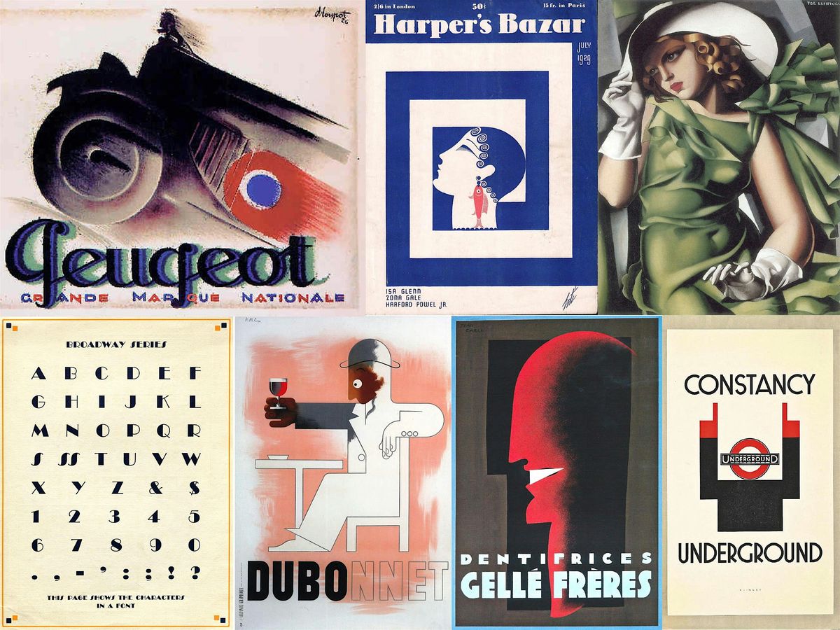 Art Deco: Session 5 - Painting, Illustration, and Graphic Design