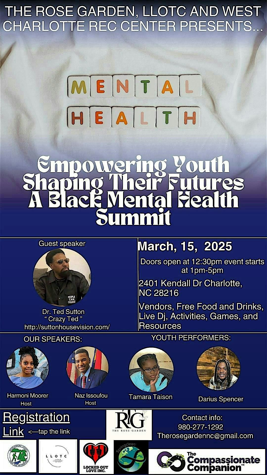 B.L.A.C.K. Youth Mental Health summit