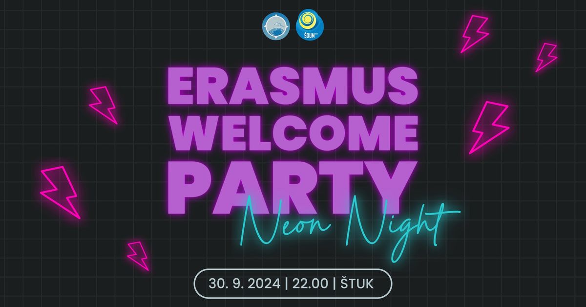 Erasmus Welcome party