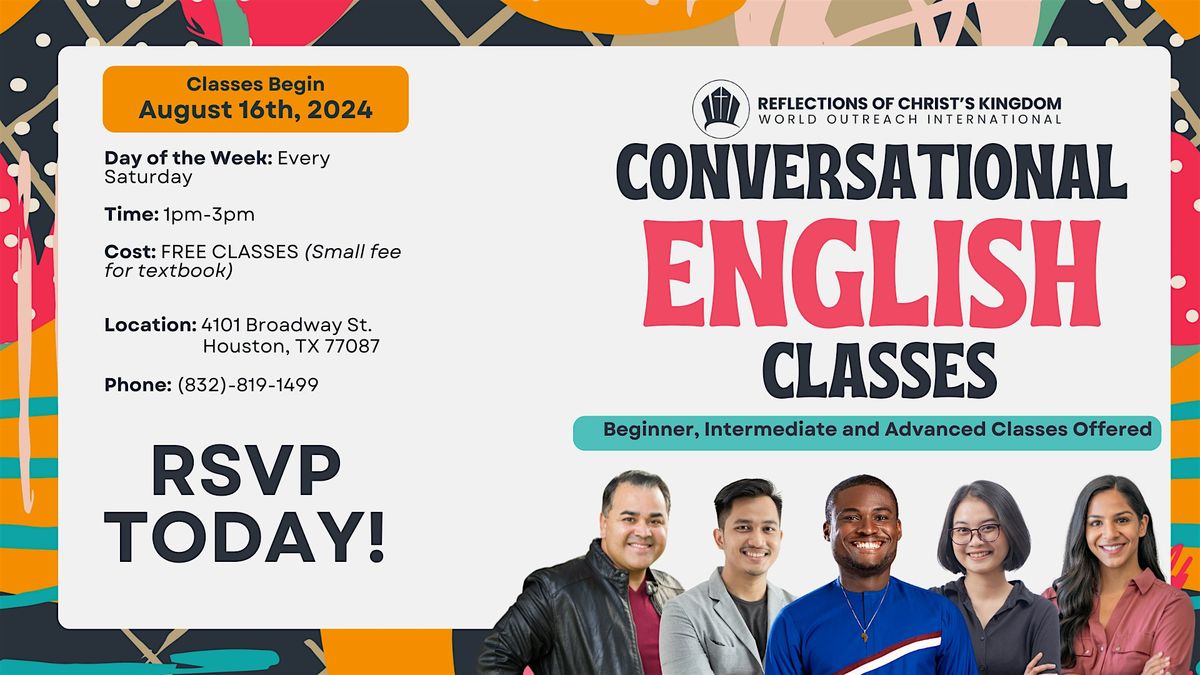 Free Conversational ESL Classes at The ROCK