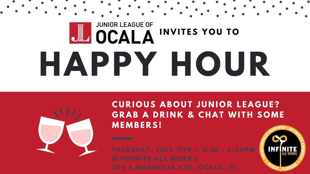Happy Hour Meet & Greet with Junior League of Ocala