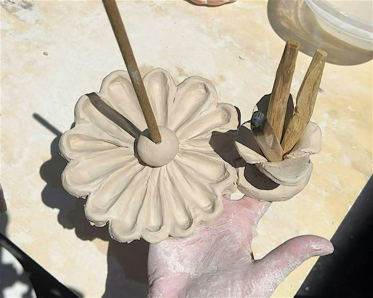 Incense Holder Ceramic Class - Intro to Pottery