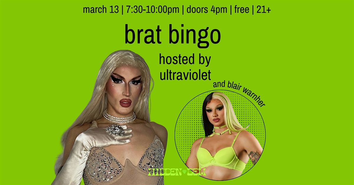 Drag Bingo @ Hidden Gem