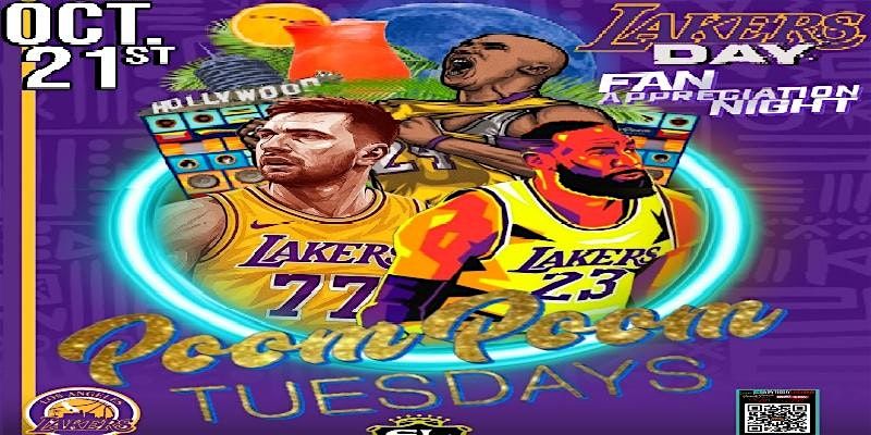 LOS ANGELES "LAKERS" OPENING SEASON FAN NIGHT...