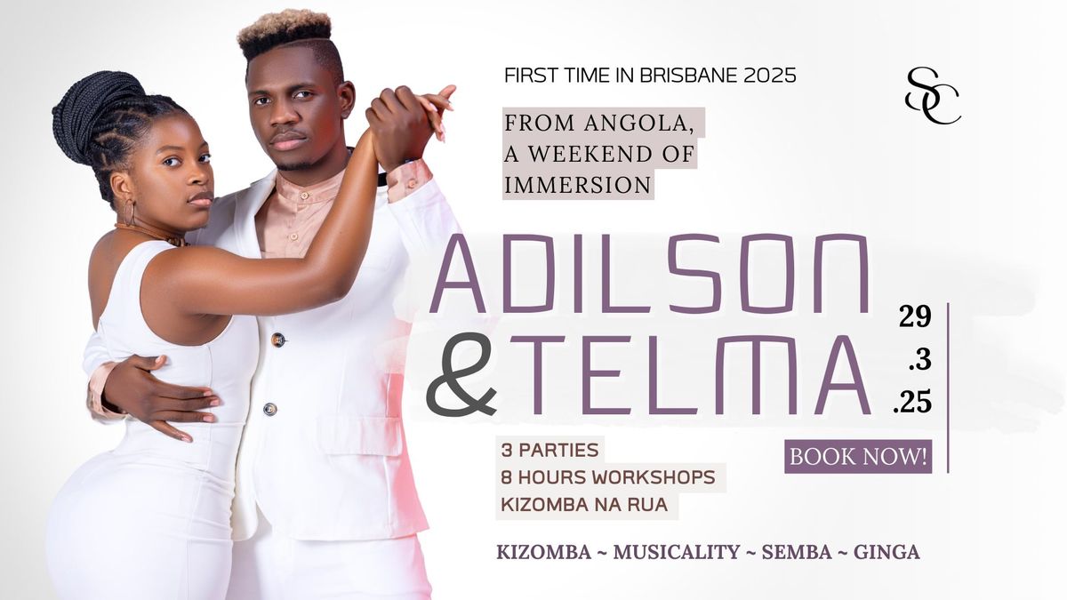 Brisbane Kizomba Weekender with Adilson & Telma!