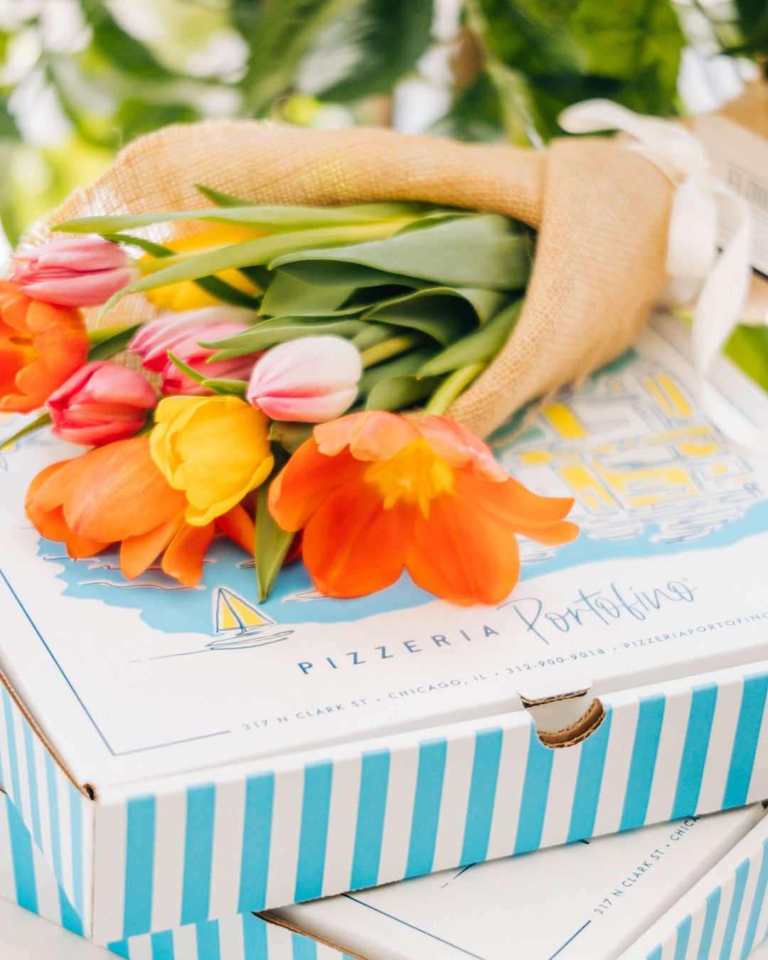 Mother's Day Brunch with Tulip Bouquets from Flowers for Dreams