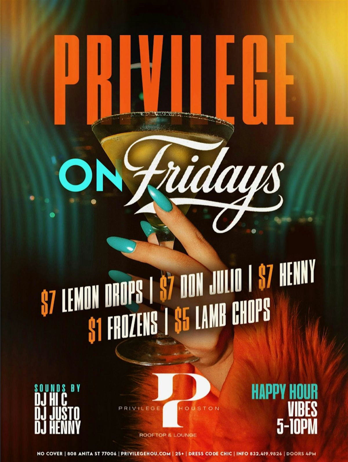 Friday Happy Hour & Adult Rooftop Party