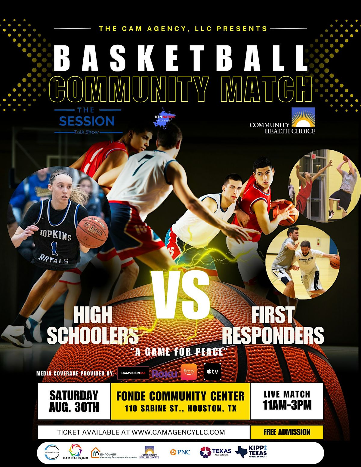 High Schoolers Vs First Responders: A Game for Peace