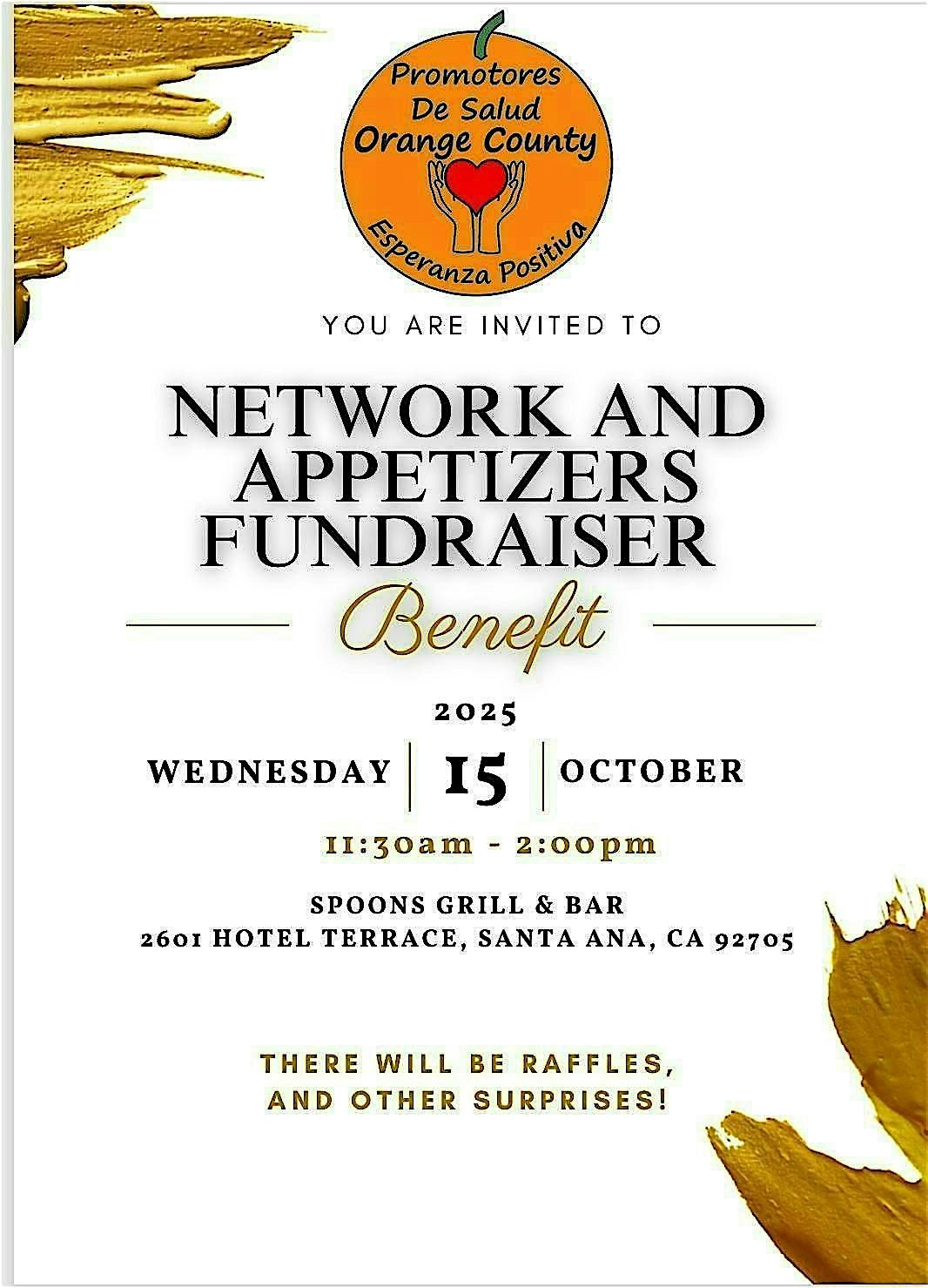 Network & Appetizers Fundraiser