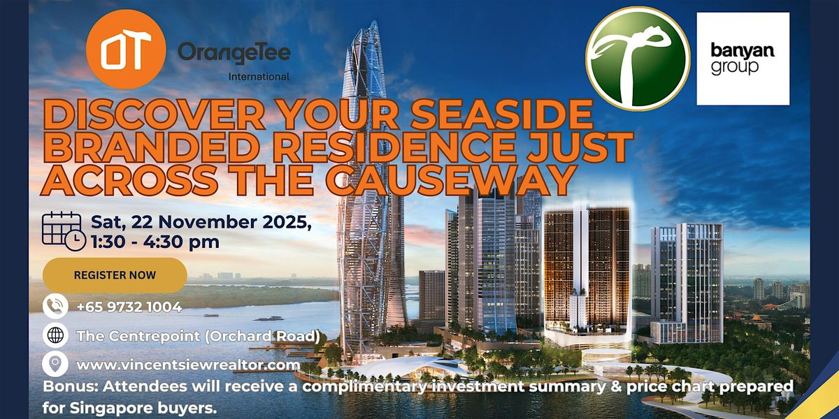 SkyPark Kepler Branded Residences by Banyan Group | Seminar @ Centrepoint