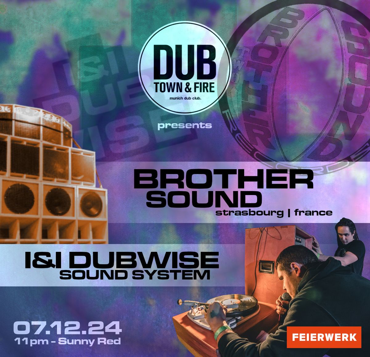 Dubtown&Fire: I&I Dubwise welcomes Brothers Sound (FR)