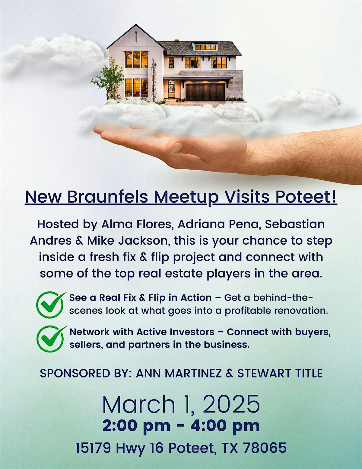 New Braunfels Real Estate Meetup Visits Poteet, TX!