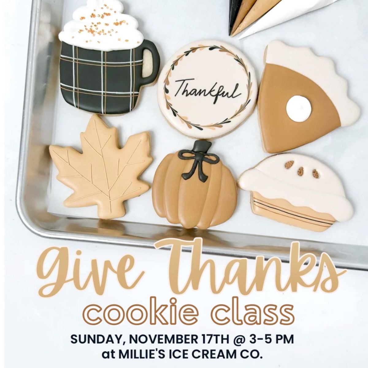 Give Thanks Cookie Class