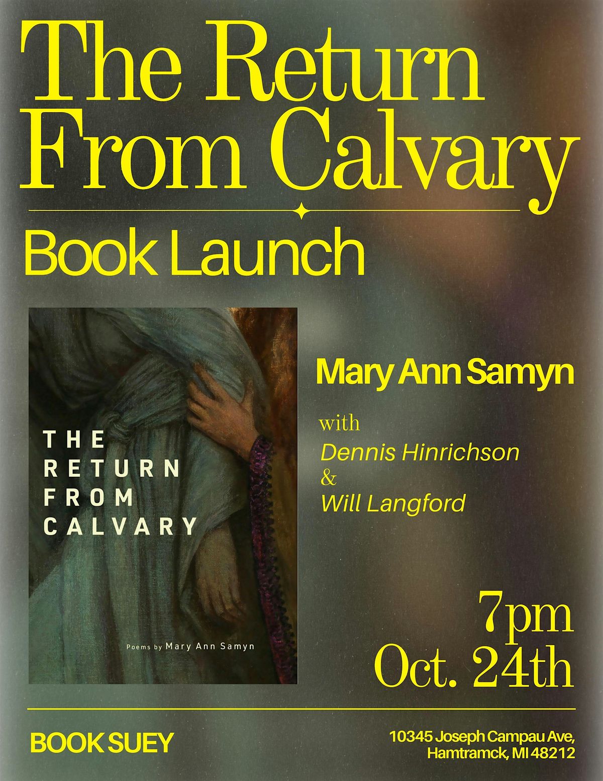 Mary Ann Samyn Book Launch @ Book Suey