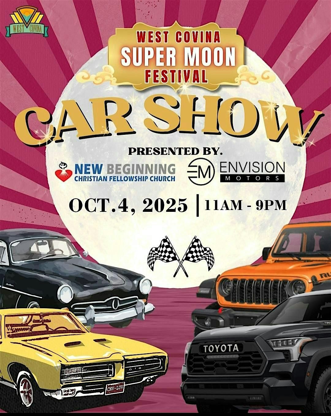 Super Moon Festival with CAR SHOW