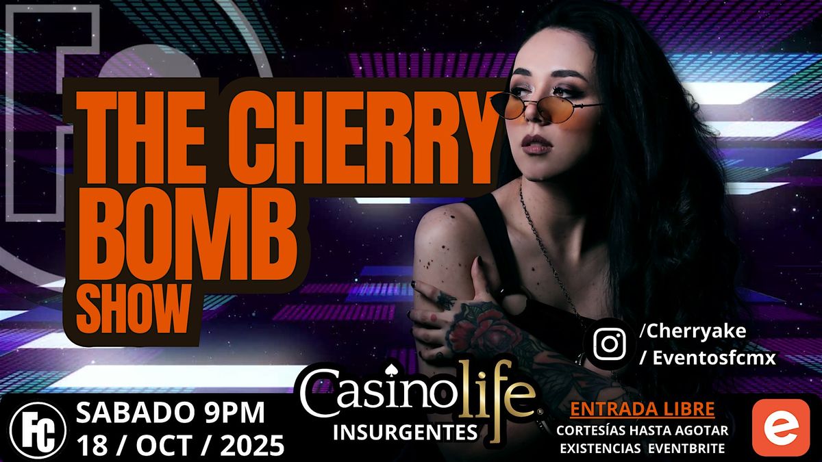 " THE CHERRY BOMB SHOW " 80\u00b4S TOTO \/ JOURNEY \/ MADONNA \/DEPECHE MODE Y MAS.