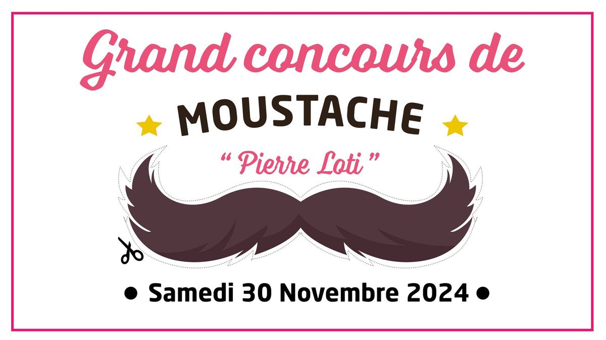 Grand concours de Moustache factice ou r\u00e9elle