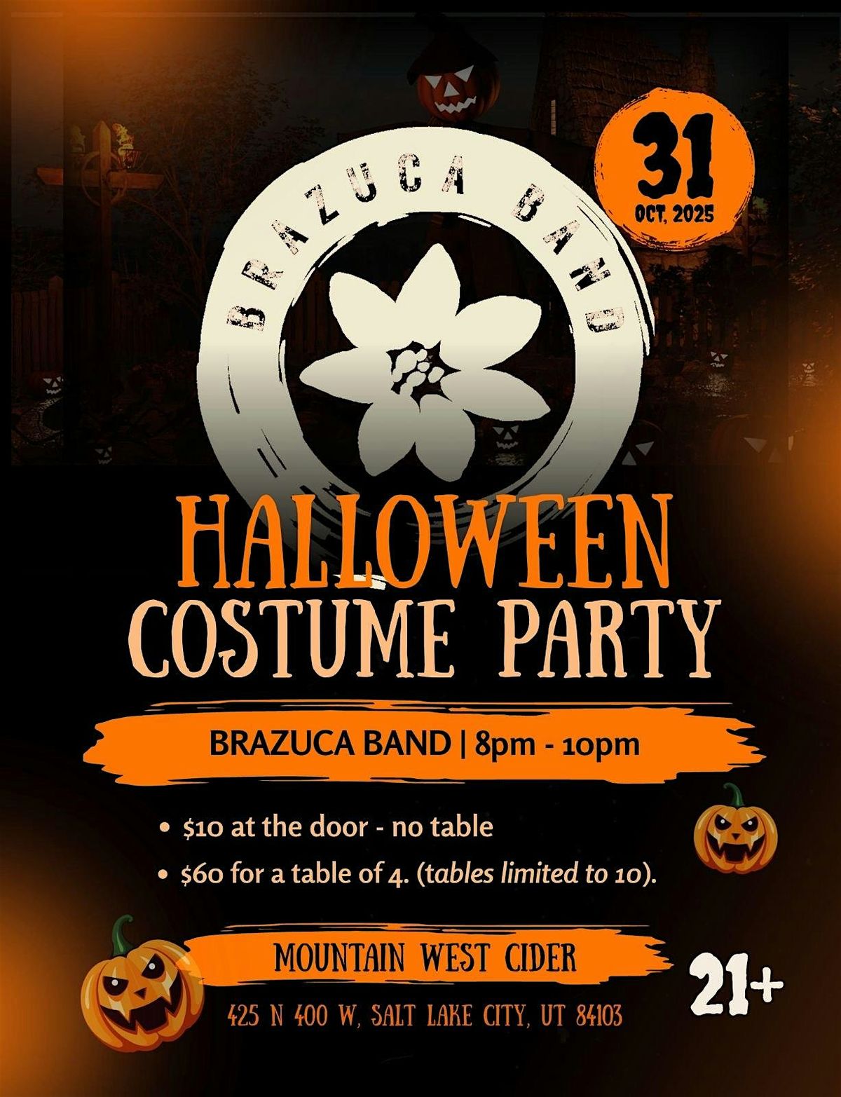 Halloween Party with BRAZUCA BAND