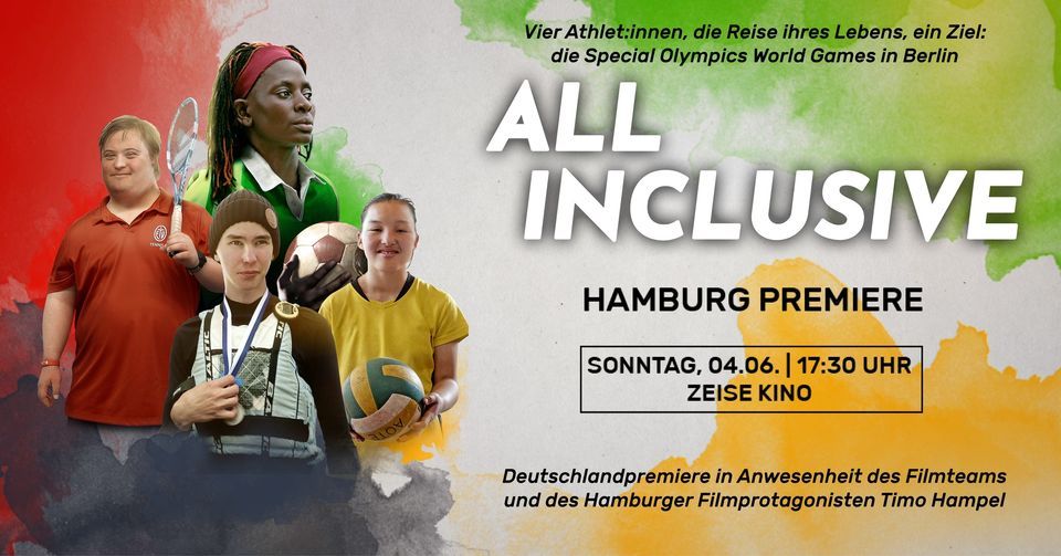 ALL INCLUSIVE | Hamburg PREMIERE mit Filmteam und Protagonist Timo | 04.06. \/\/ 17.30h | Zeise Kino