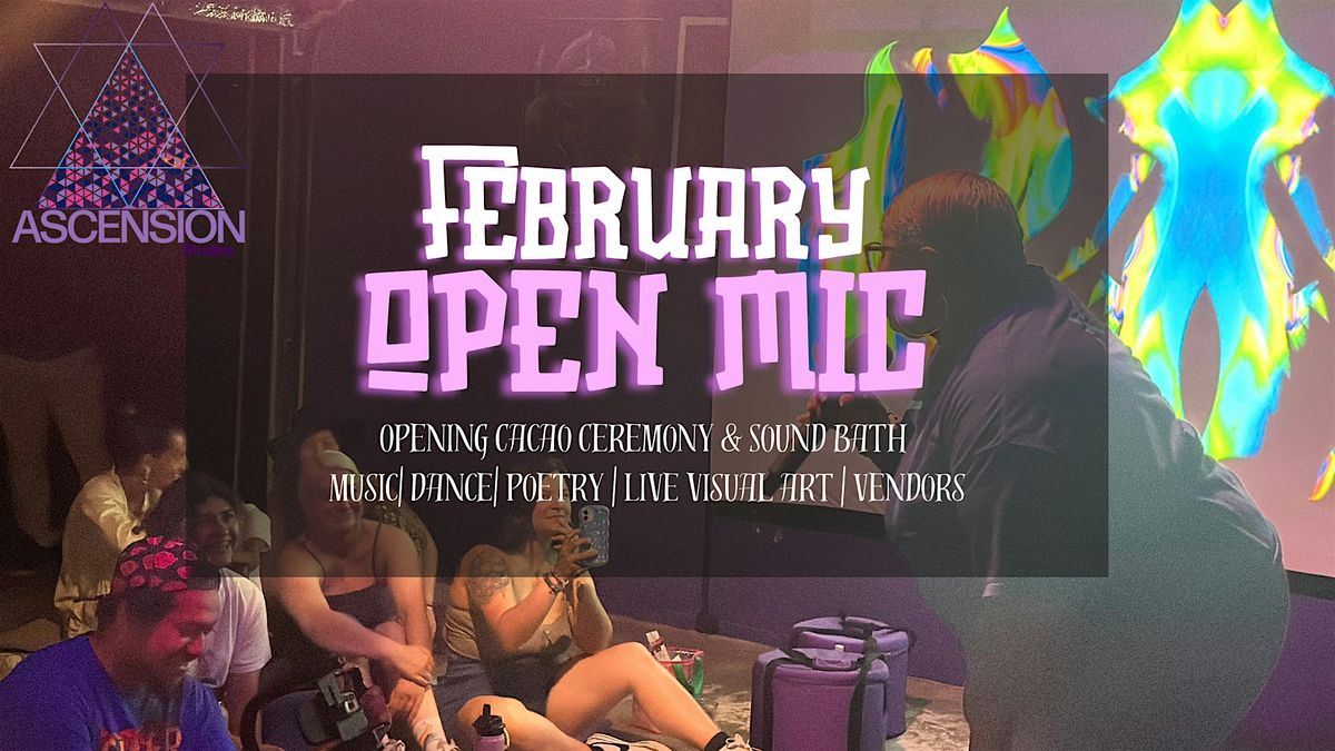 February Open Mic & Fireside Jam