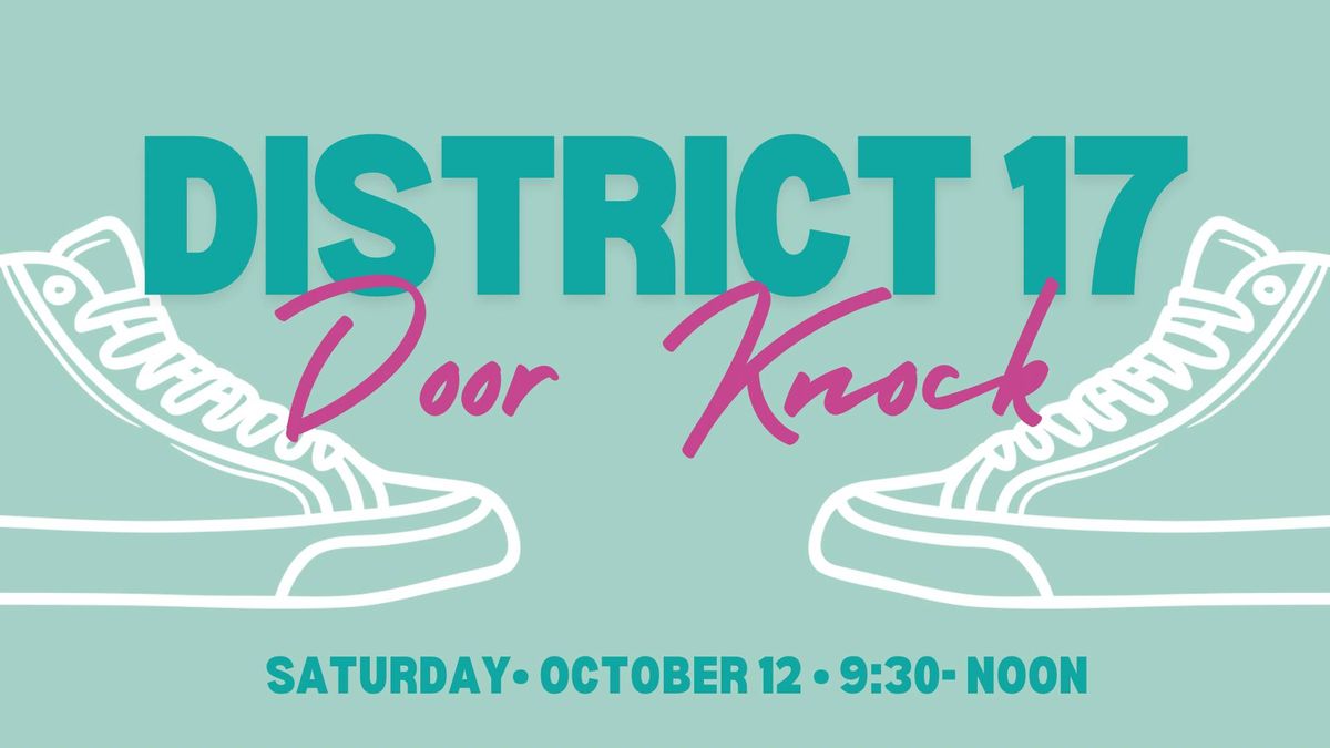 District 17 Door Knock! - Borah Park