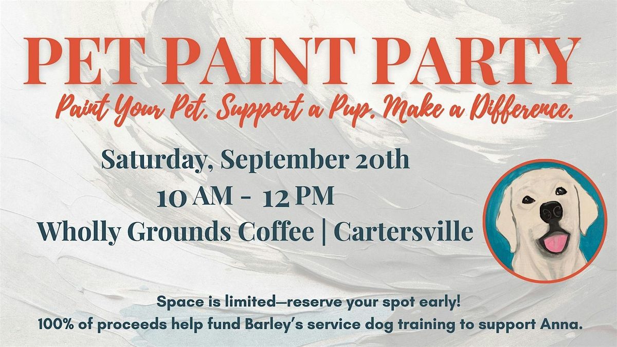 Pet Paint Party