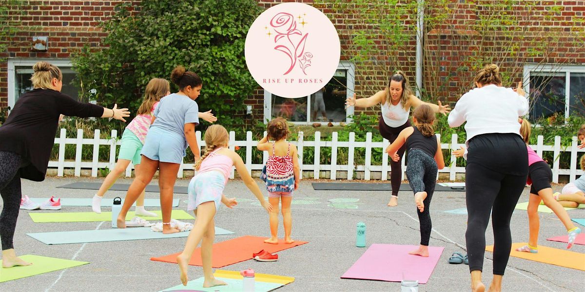 Donation Yoga for Parents & Children-3S Yoga & Rise Up Roses Collaboration