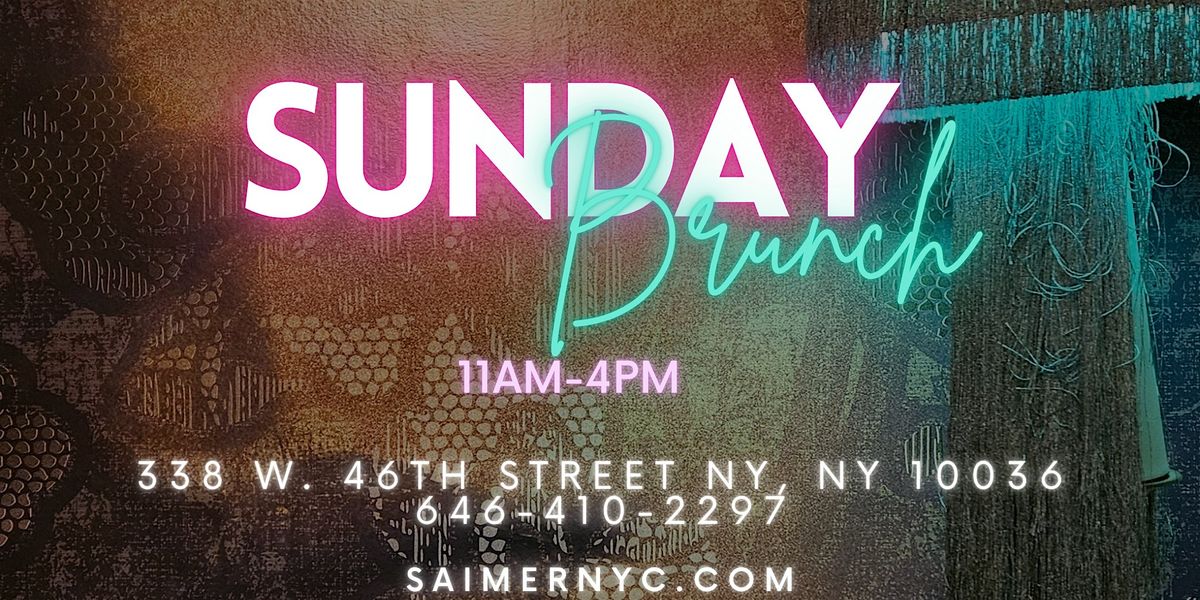 Caribbean Sunday Brunch @ S'Aimer NYC