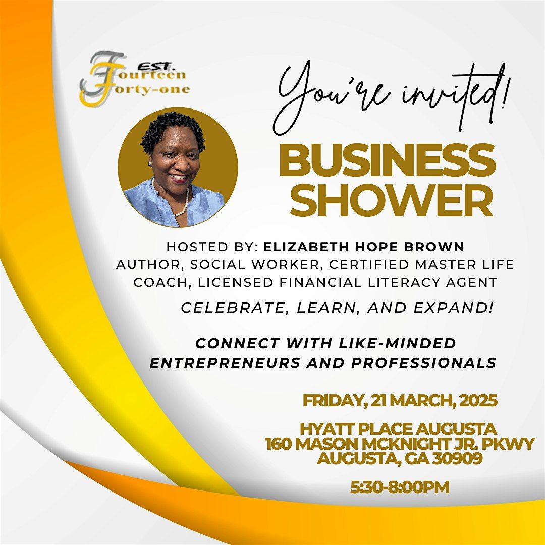 You're Invited To An Exclusive Business Shower!