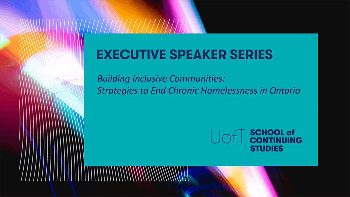 Building Inclusivity: Strategies to End Chronic Homelessness in Ontario