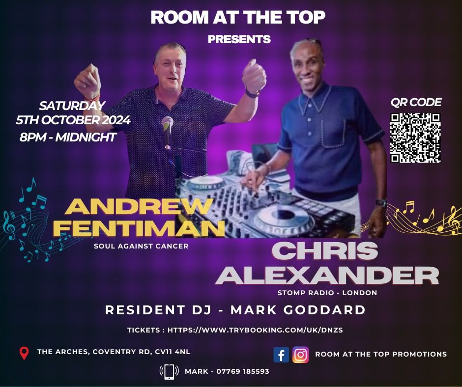 Room At The Top - with Guests: Chris Alexander & Andrew Fentiman