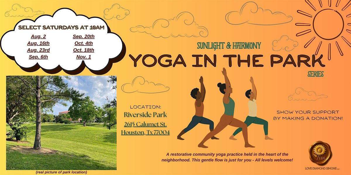 Sunlight & Harmony - Community Yoga In the Park