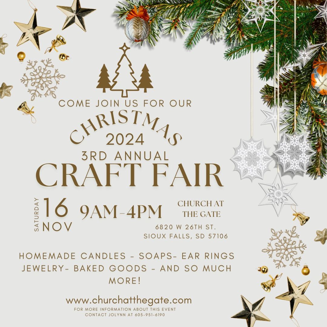 3rd Annual Christmas Craft Fair 