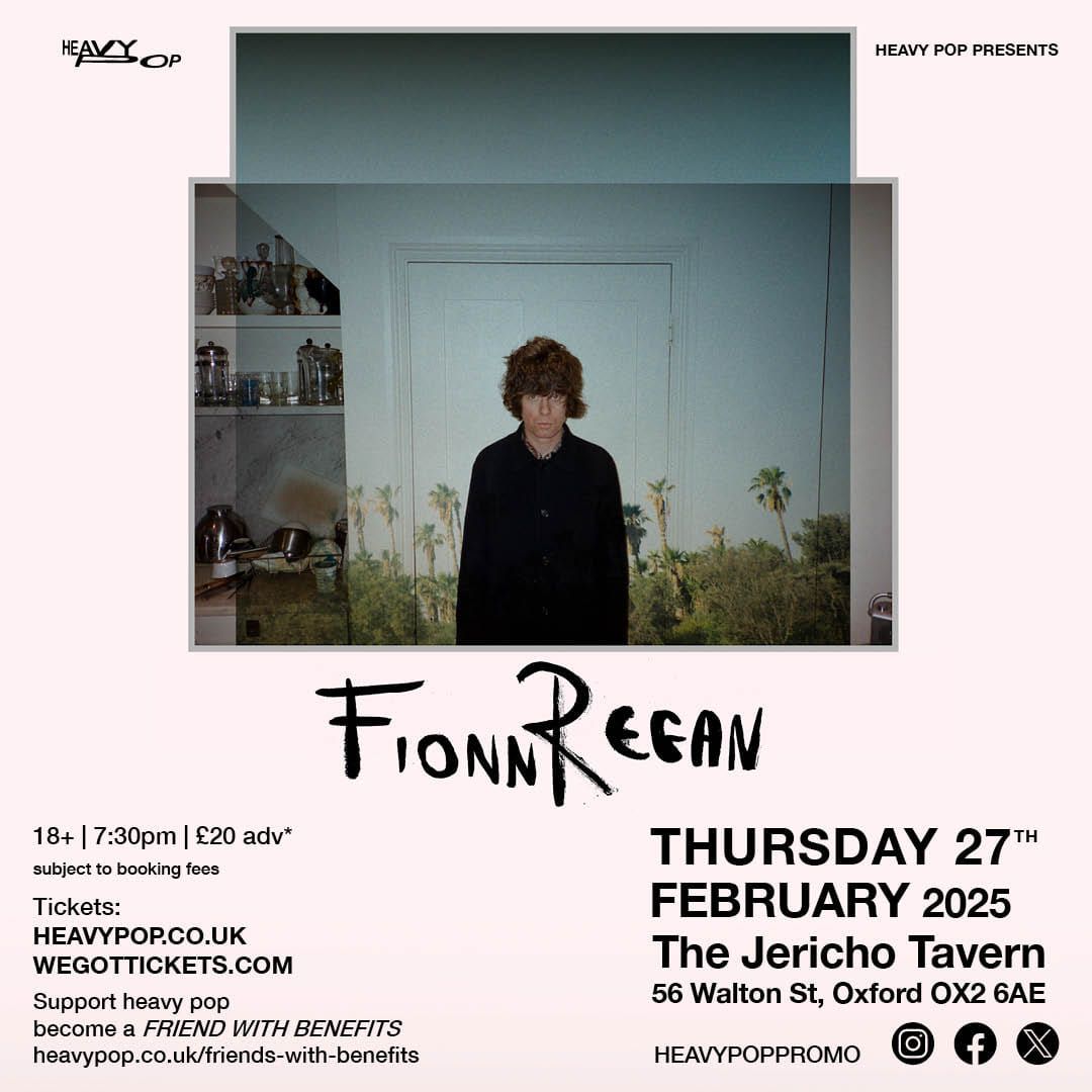 Heavy Pop: Fionn Regan | Oxford *30 tickets left*