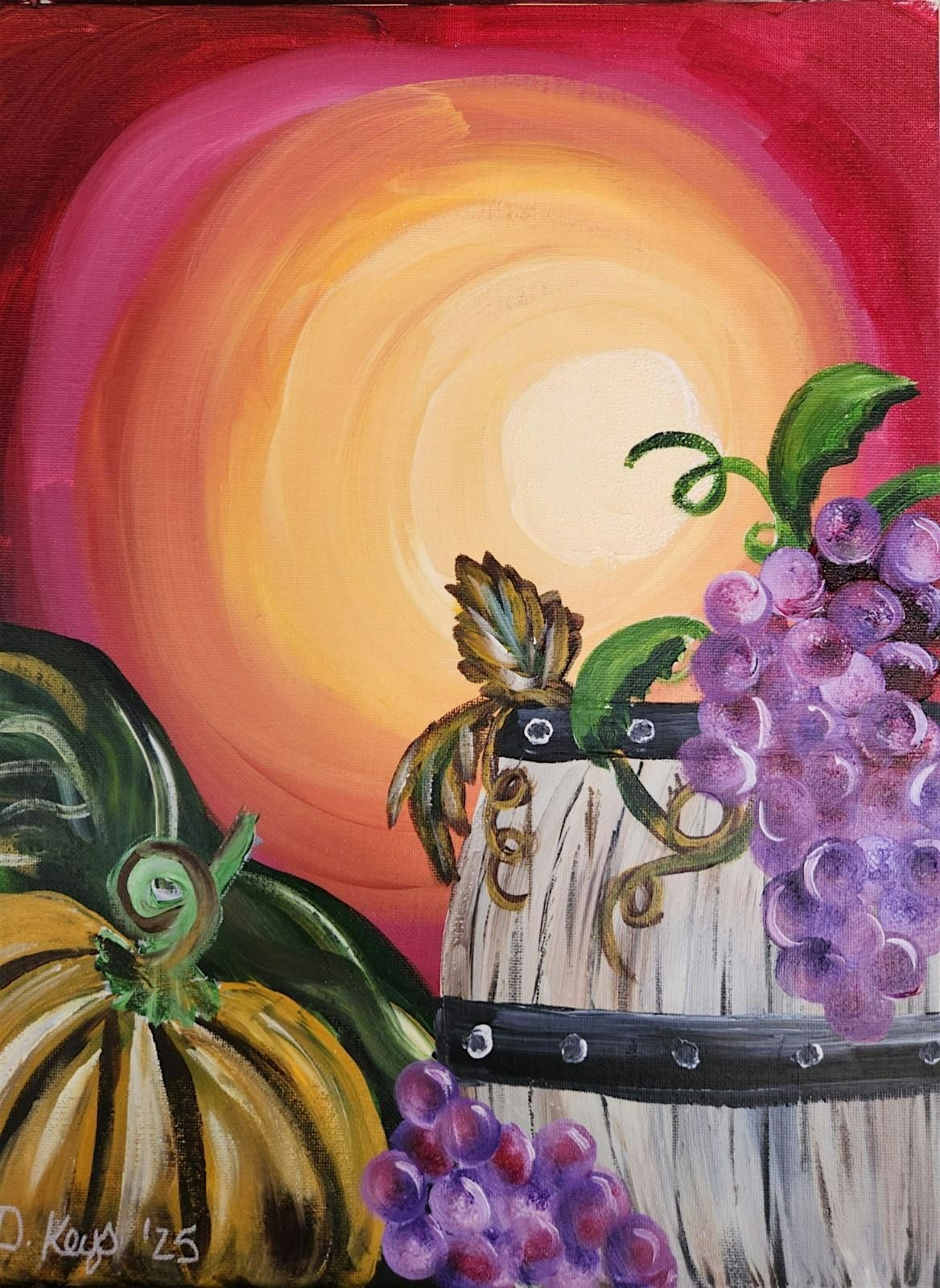 Paint & Sip - WINE AND PUMPKIN PIE