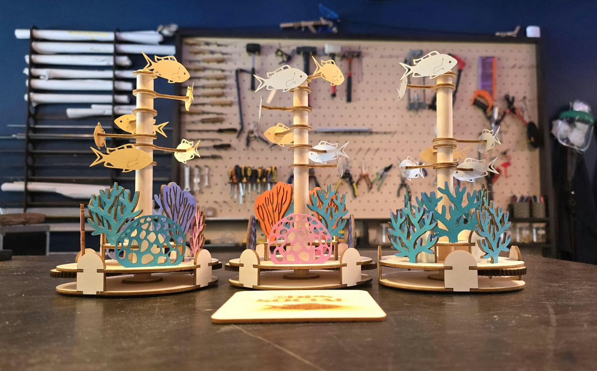 Sculptures & Sips: Mechanical Reef Workshop