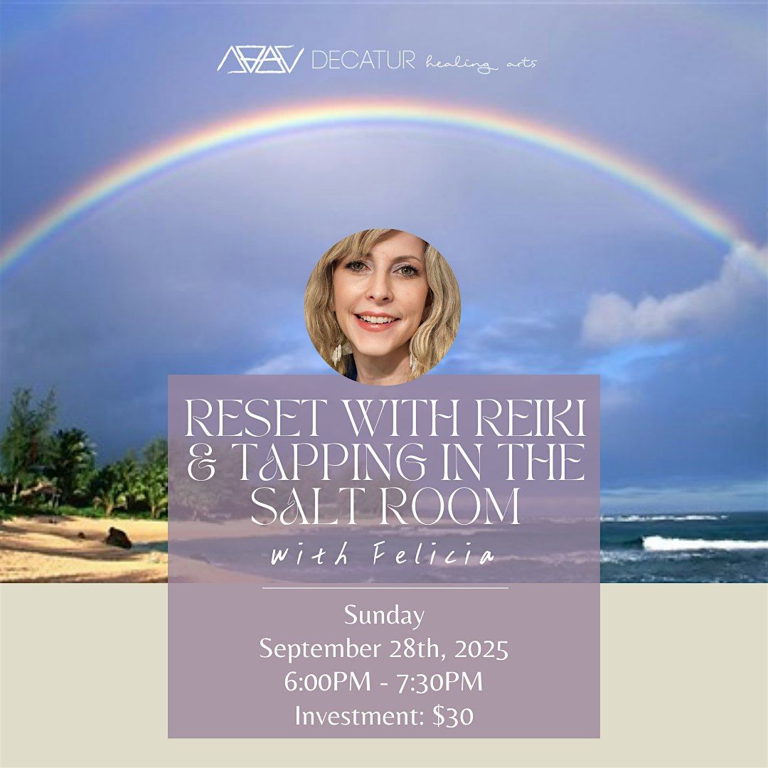 Reset with Reiki and EFT in the Salt Room