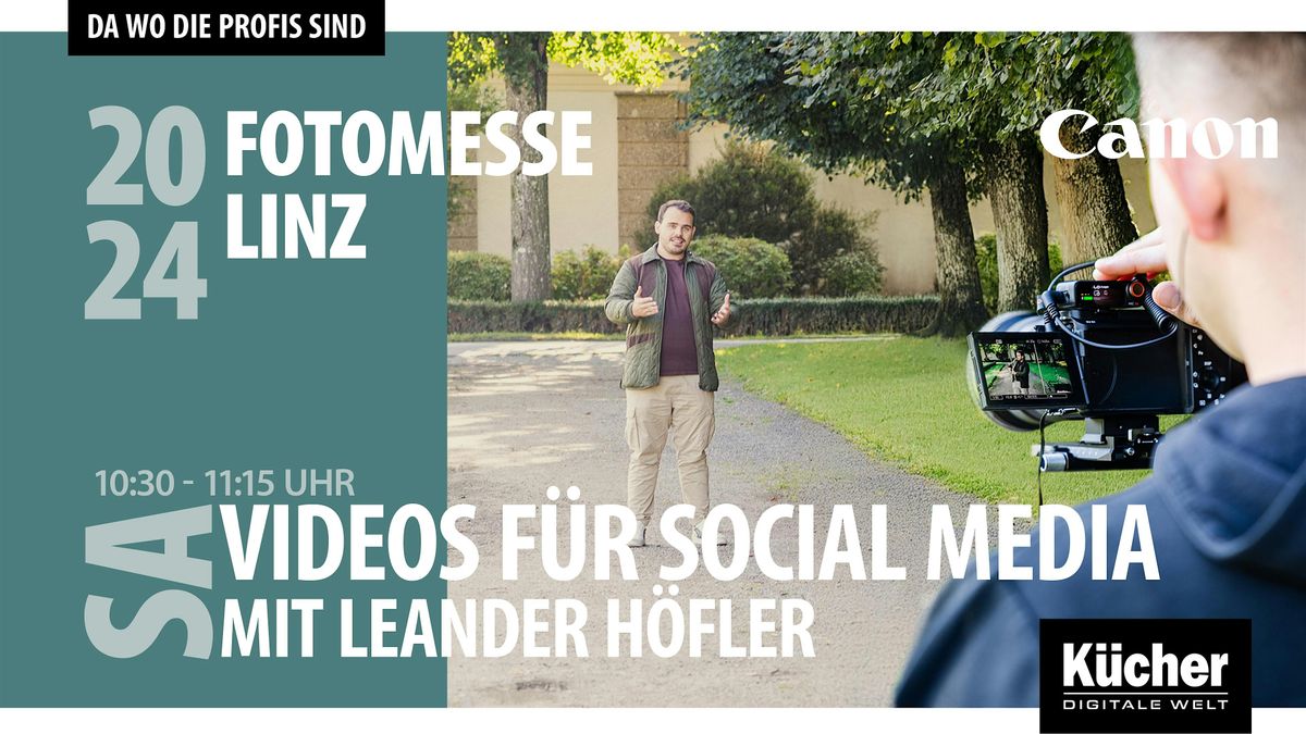 Talking Head-Videos f\u00fcr Social Media: Content Production mit Canon