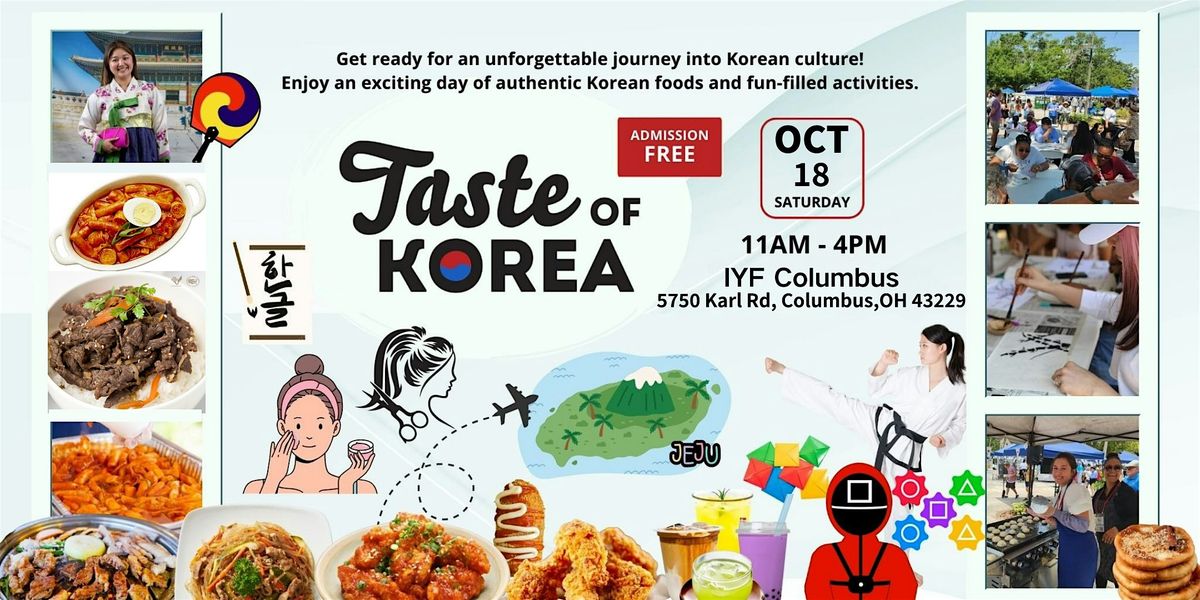 Taste of Korea in Columbus