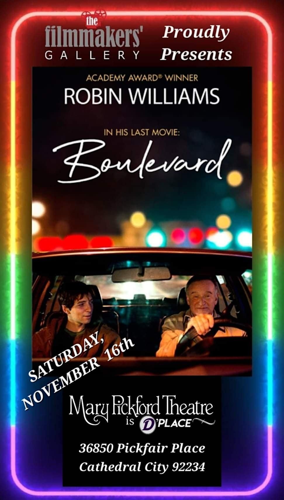 BOULEVARD: A Special Pride Month Screening w\/ Kathy Baker & The Filmmakers!