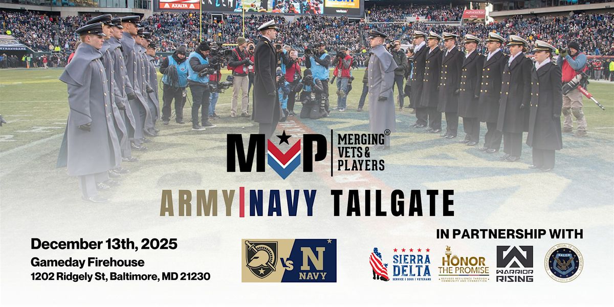 MVP Army\/Navy Game Tailgate Party Baltimore