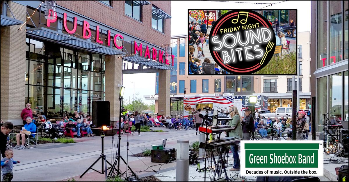 Green Shoebox Band returns to the Lenexa Public Market Friday Night Sound Bites